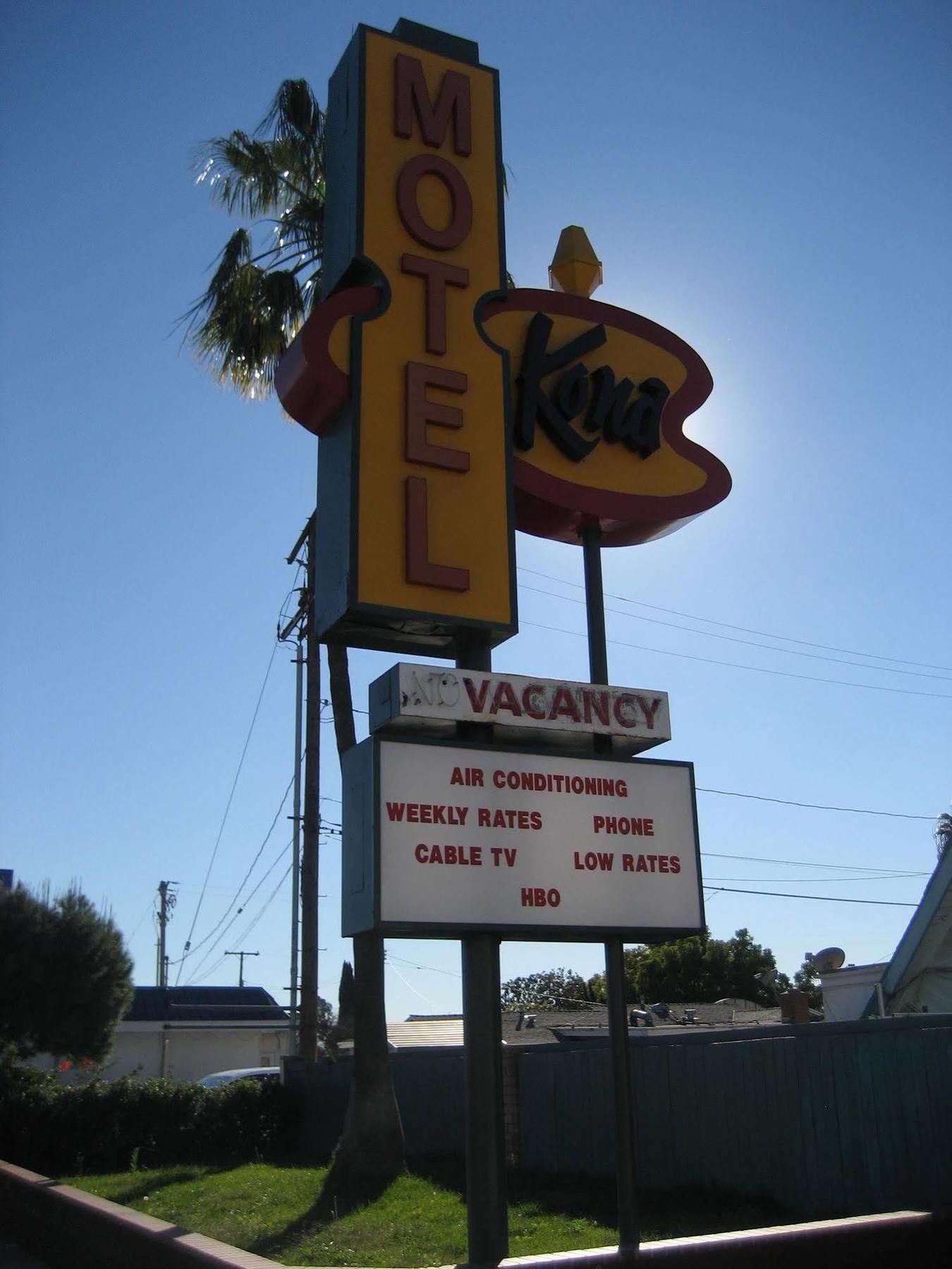 Kona Inn Motel Anaheim Exteriér fotografie
